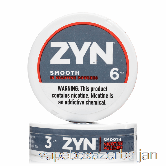 E-Juice Vape ZYN Nicotine Pouches - SMOOTH 6mg (5-PACK)